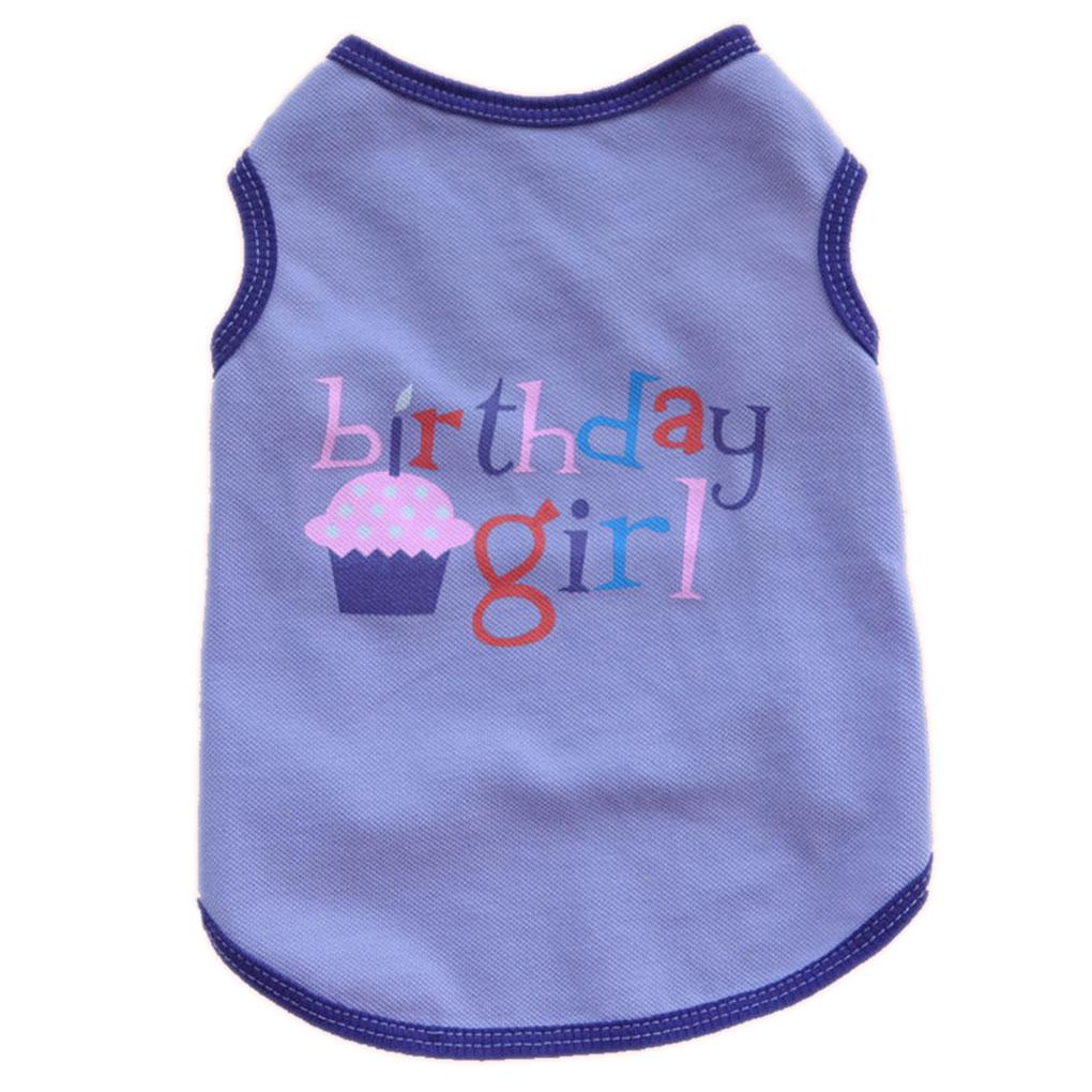 

Pet Puppy Dog Cat Clothes Dress Vest T-Shirt Summer Apparel Costume