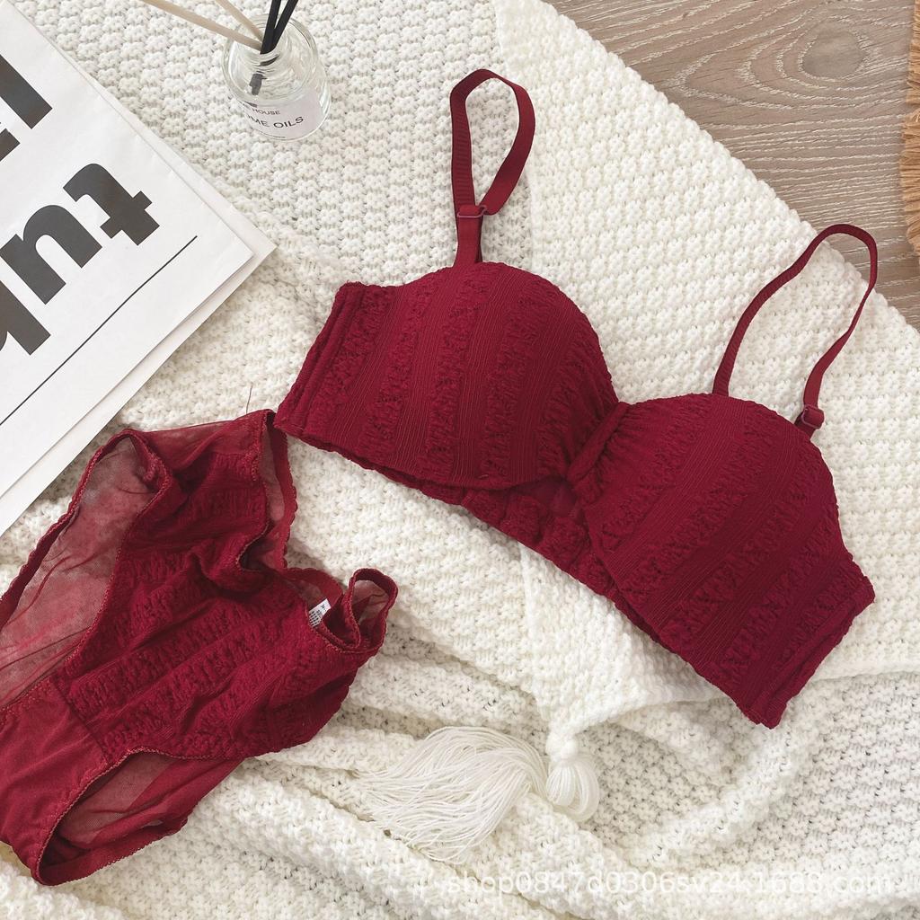 Hot selling small breasts gather underwear women show big pure desire sexy bra cover non-slip invisible wipe
