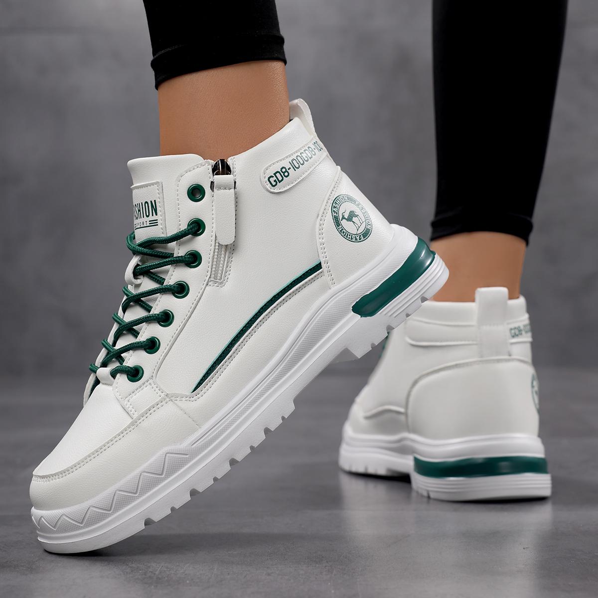 

TUINANLE New Women s Ankle Boots Non-slip Retro Lace-up Work Female Boots Low-heeled Women Autumn Shoes 42 зелёный