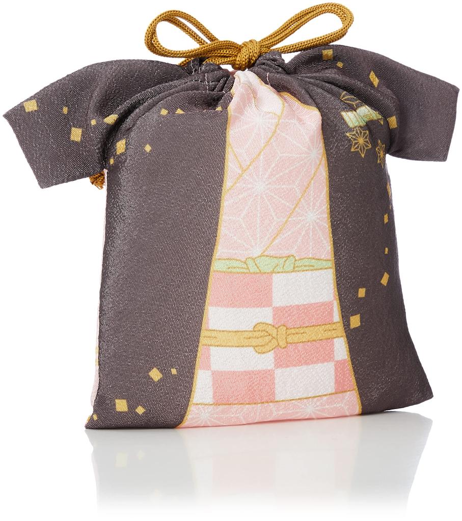 Bandai Demon Kimetsu no Yaiba Drawstring Kamado Nezuko Slayer Haori-style Bag, KY-HK3-KN