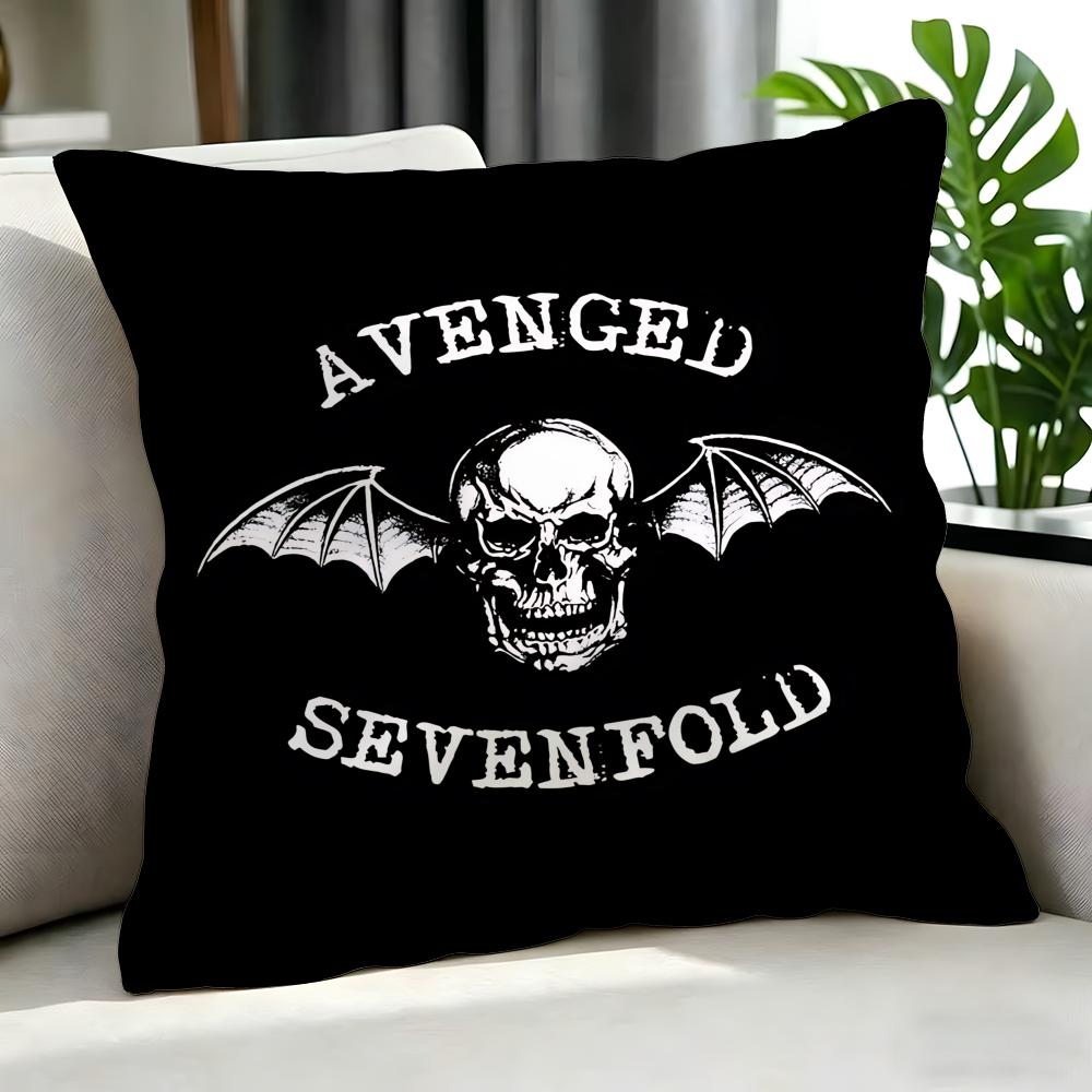 metal Avenged Sevenfold Cushion Cover Cushion Cover Set Pcs x x x Pillowcase Decorative Sofa Home Decor