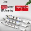 20 Mini Cylinder MAJ 75 Adjustable Stroke 100/125/150-25-50-S Full Bore Pneumatic