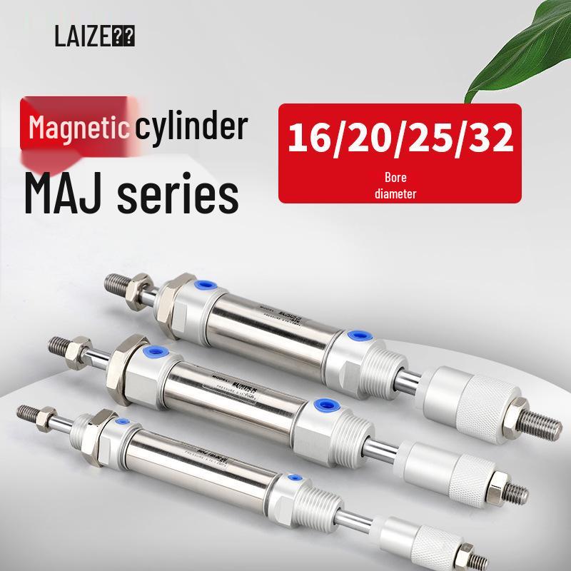 20 Mini Cylinder MAJ 75 Adjustable Stroke 100/125/150-25-50-S Full Bore Pneumatic