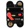 12‑24V DC Circuit Breaker Fuse Inverter with Manul Reset for Car Audio System Boat Trucks200A