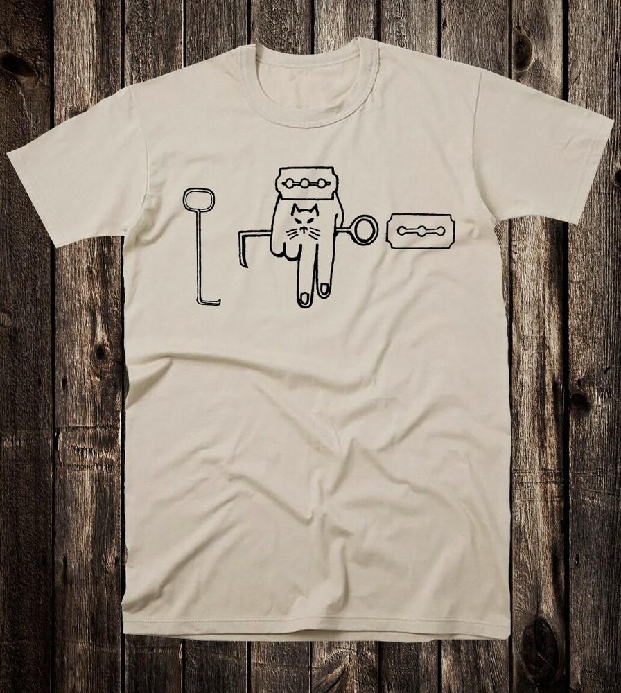 Unisex Cotton T Tee Shirt Russian Prison Tattoo Art Traditional Thief Pickpocket Unisex T-Shirt XXXXL