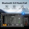 AHOUDY 7" 1 DIN CarPlay Android Auto Universal Auto Stereo Radio Touchscreen MirrorLink Reversing Camera BT