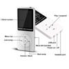 New Sports MP4 MP3 Music Player Mini Portable Student 1.8 Inch Screen Card Slot MP4 Data Cable Earphone