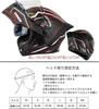 SOMAN-955 Full Face Helmet, Bike Helmet, System Helmet, Unisex, Double Shield, Shock Resistant, DOT