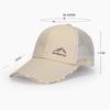 Net Cap Men's Spring Summer Baseball Cap Outdoor Fishing Cap Long Brim Breathable Mesh Cap