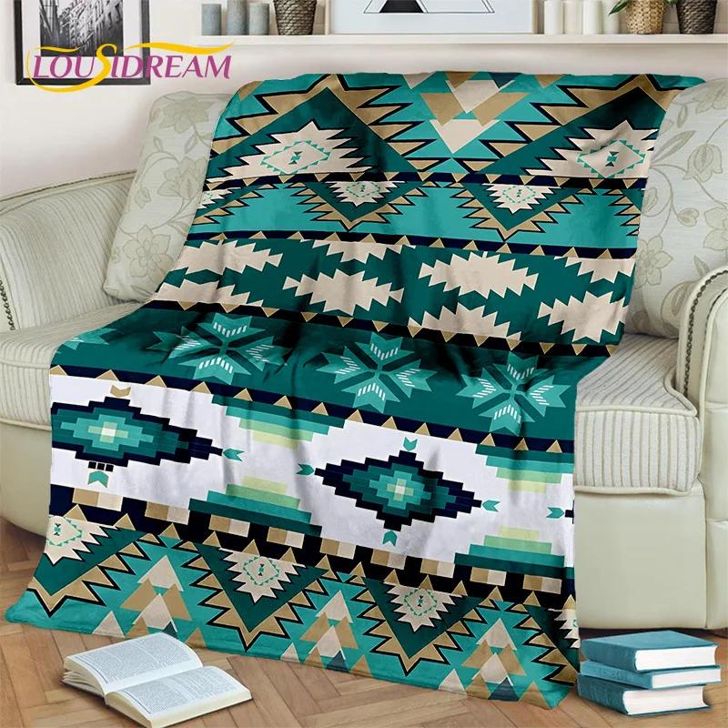 Bohemia Nordic Celts Turkish Series Blanket,Soft Throw Blanket for Home Bedroom Bed Sofa Picnic Travel Office Cover Blanket Kids