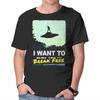Unisex Crew Neck T-Shirt Break Free Graphic Short Sleeve Casual Tee