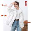Rex Rabbit Fur Collar Puffer Down Jacket