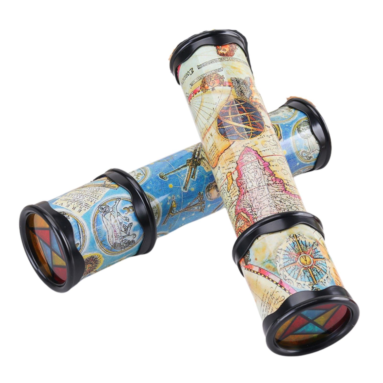 

makond Калейдоскоп Вращайте и расширяйте бесконечный мир Красочный калейдоскоп стимулирует интеллектуальное любопытство Набор из 2