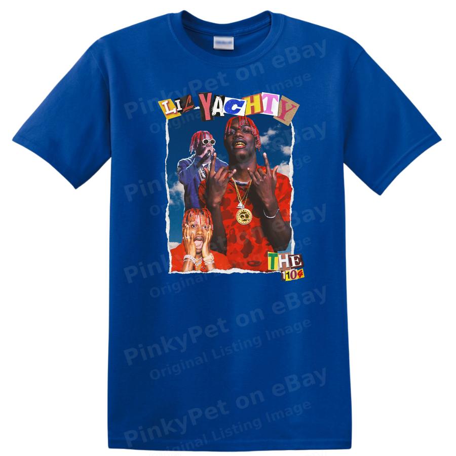 Lil Yachty Vintage Graphic T Shirt Funny Rap Music Art Tee Gift for Fans