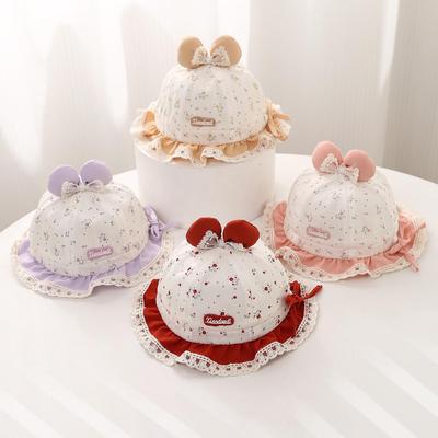 Breathable Spring & Autumn Princess Fisherman Hat for Babies