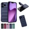 Luxury Real Silicone Shockproof Bumper Phone Case For iPhone 17 16 Pro Max Samsung S25 Xiaomi Oppo Honor Google Anti Fall Shock Solid Color Back Cover