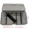 Fashionable Plastic Durable Organizer Bait Storage Case Fishing Tackle Box Double Layers Waterproof