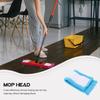 2Pcs Microfiber Mop Head Replacement for Hardwood Tile Marble Floors High Absorption Dust Hair Oil Stain Removal Easy Wash