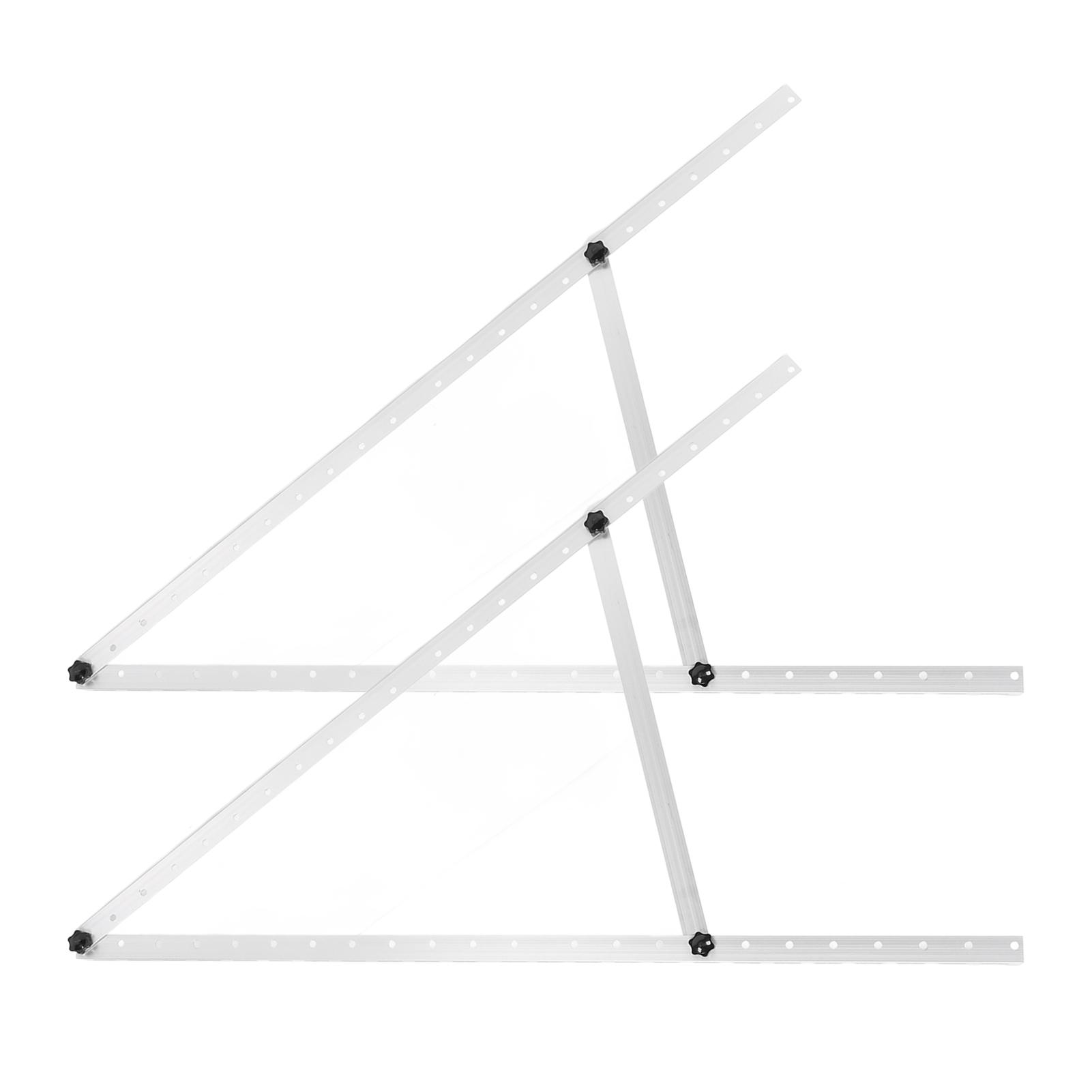 

Регулируемые кронштейны для крепления наклонной панели солнечной батареи из алюминиевого сплава с поддержкой до 600 Вт для крыши автофургона, лодки, выкл.