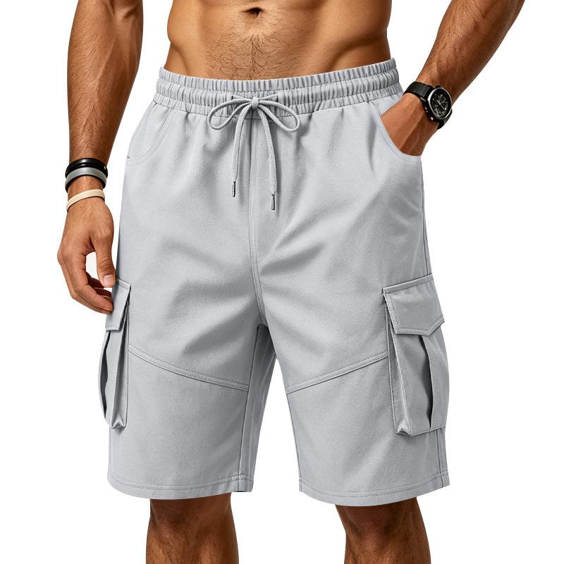 Cargo Shorts for Men Relaxed Fit Running Shorts With Multi-Pockets Elastic Waist Hiking Shorts Men's Summer Outdoor Golf Fishing Travel Work Shorts