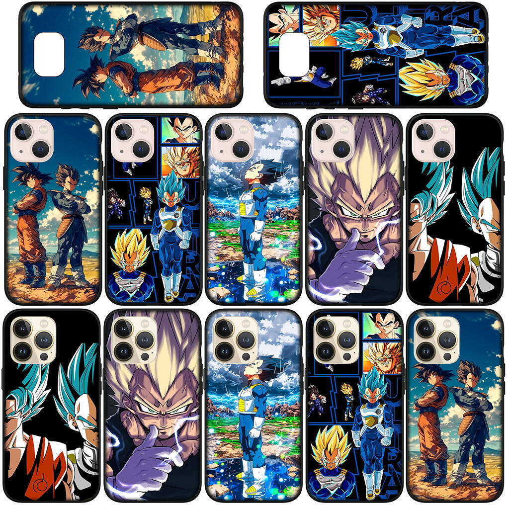 Case for iPhone 17 15 16 Plus Xiaomi Poco X7 X6 F8 F7 M8 C85 C75 C71 Redmi Note 14 12 11 13 Pro Max A4 14C 13C 15C Lovely Dragon Gokus Vegeta IV Ball