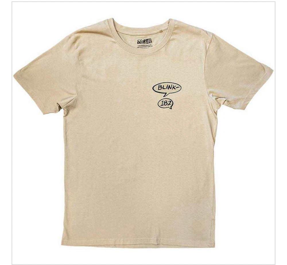 Blink182 Roger Rabbit Beige Unisex Tshirt New Merch S