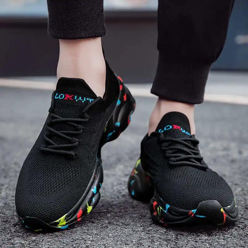 Ete Purple Black Sneakers For Woman Casual Walking Shoes Black And White Boots Sport Luxury Brand Snaeaker Retro New In