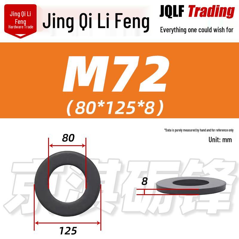 GB97 High Strength Flat Washer: M4-M72 Enlarged, Thickened Metal Washer