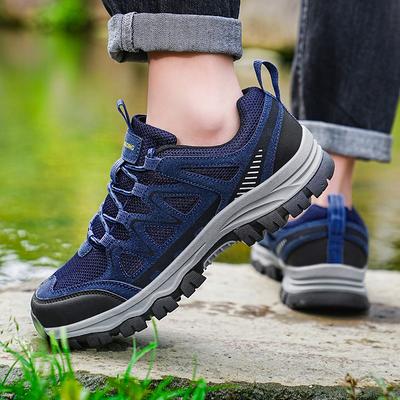 New Large Mountaineering Shoes for Men's Work, Leisure, Comfortable, Wear Resistant Outdoor Casual Shoes Lightweight Men's Shoes