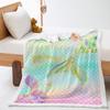 Blanket Butterfly Mermaid Blanket Lamb Fleece Crystal Fleece Blanket Blanket Universal