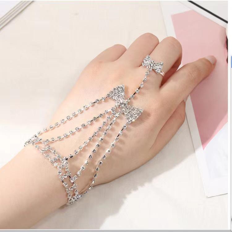 European & American Style Diamond Chain Anklet for Women - Perfect for Beach Vacations or Weddings