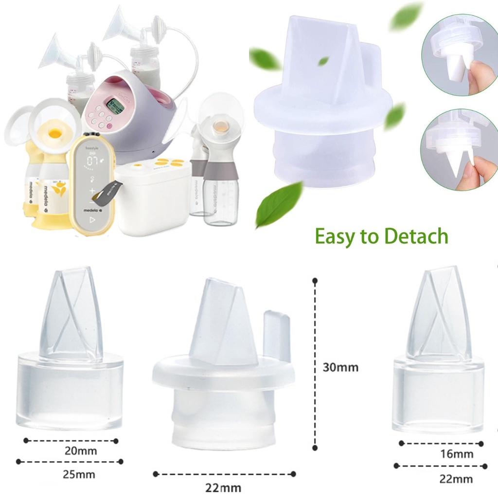 5er-Pack Silikon Entenschnabelventile Ersatzteile für Milchpumpe Babynahrungs-Saugerpumpe