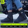 1Pair Rain Boot Shoe Cover Black Waterproof Reflective High Top Reusable Motorcycle Cycling Bike Clear Wear Shoes Dust Covers