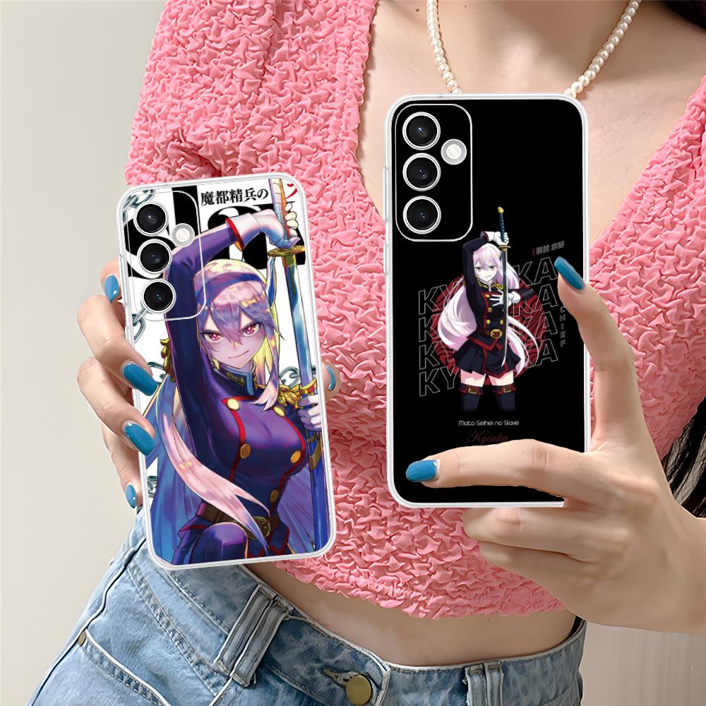 Mato Seihei No Slave Uzen Kyouka Phone Case for Samsung Galaxy S25 S24 S23 S22 S21Plus FE Ultra Clear Colorful Cover Pretty