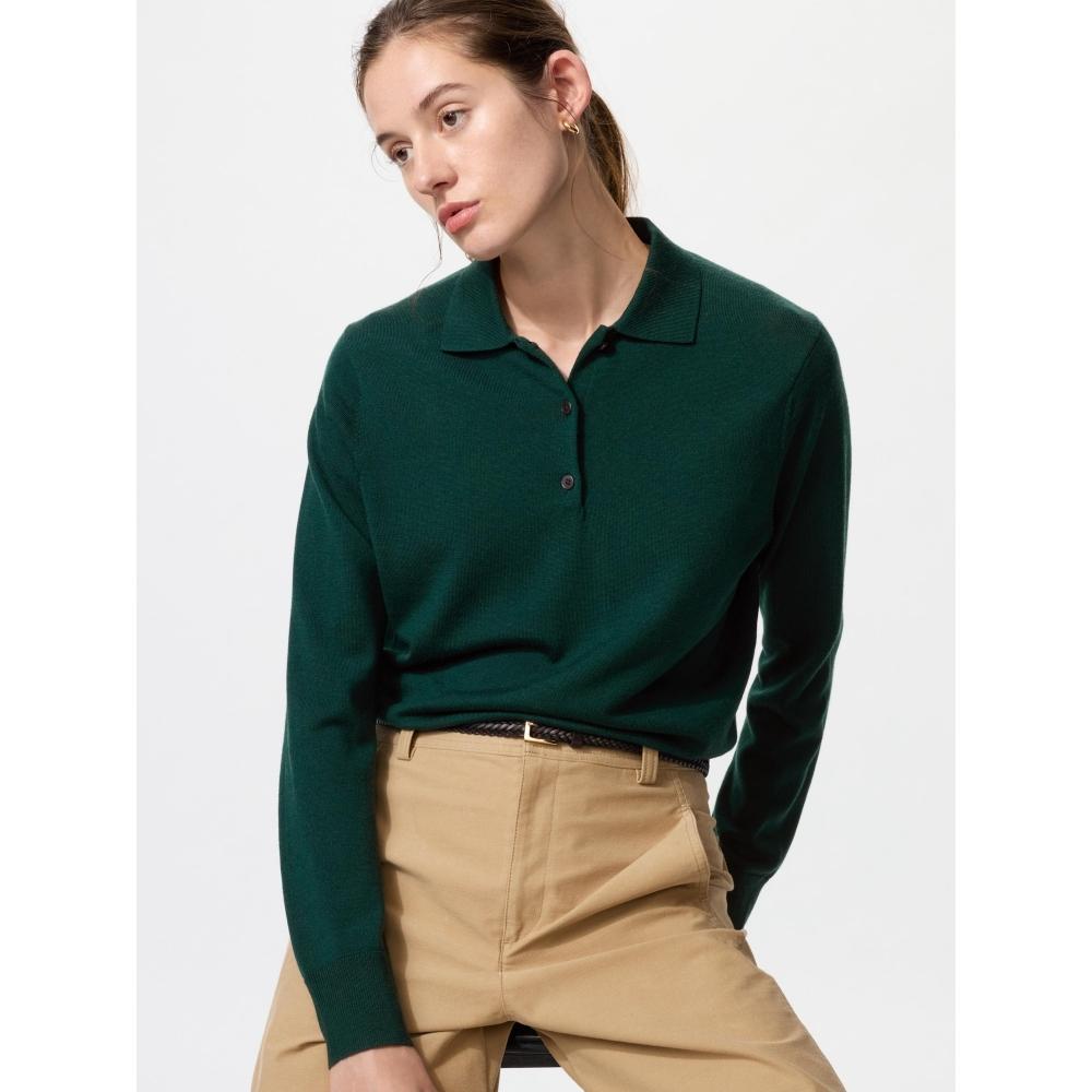 Uniqlo Merino Polo Sweater