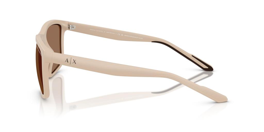 Sunglasses 0AX4149SU MATTE BEIGE 56 [Armani Exchange]