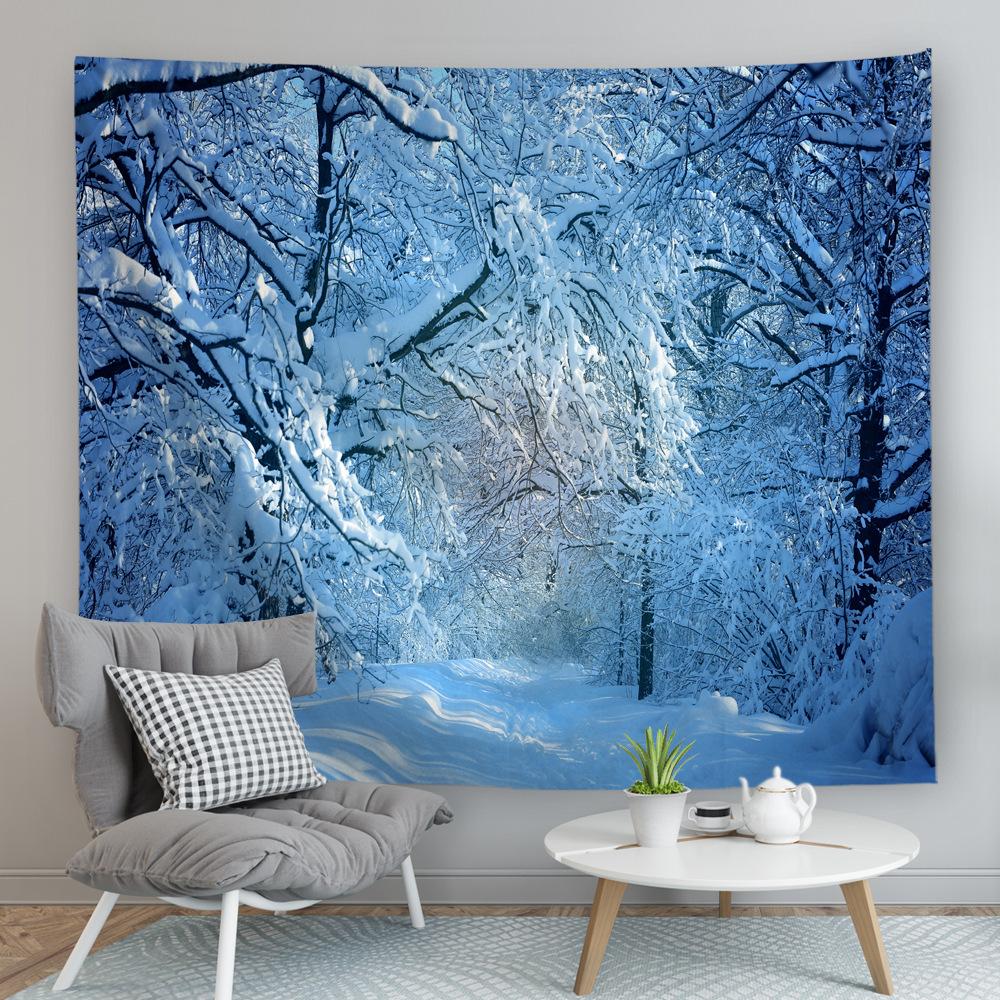 Hanging Cloth Christmas Bedroom Bedside Amazon Foreign Trade Tapestry Christmas