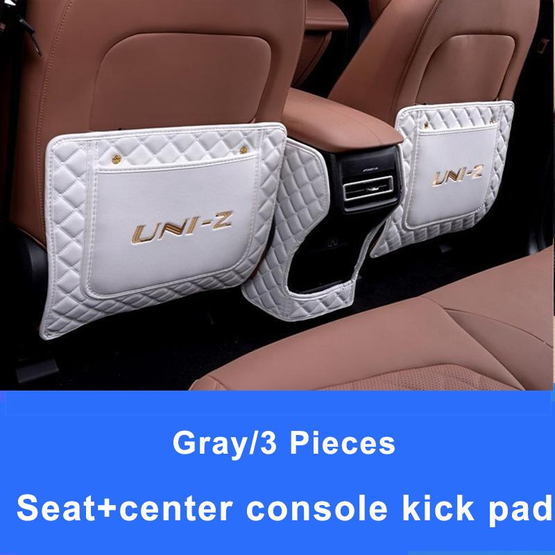 Car Seat Back Pad Anti-Kick Armrest Box Protector Cushion Cover Mat for Changan Chana UNI-Z UNIZ 2026 2026 Interior Accessories