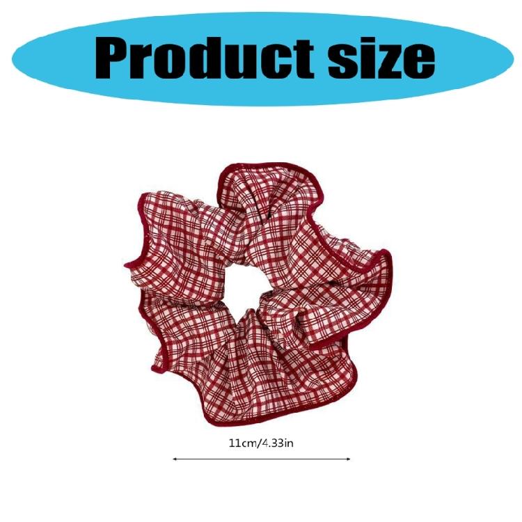 Elegantes Haarband Elastische Scrunchies Geraffte Französische Haarringe für Elegante Hochsteckfrisuren Geeignet für Langes Haar Dehnbares Haarband