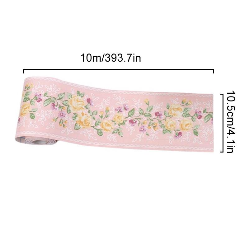 1 Roll Borders Trim Line Waterproof Wall Skirt Sticker 10M Waistline Sticker Door Frame Decorative Wall Sticker Self Adhesive