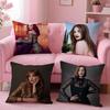 Actress Jessica Chastain Cushion Cover Cushion Cover Set 4Pcs 50X50 45X45 40X40 Pillowcase Decorative Sofa Home Decor