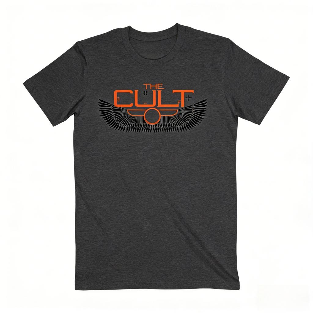 The Cult Tee British Rock Band Tshirts Unisexs and Womens Fashion Shortsleeved Tee Four casual and comfortable Unisex Top