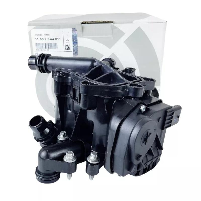 OEM 11537644811 New Petrol Engine Cooling Thermostat Heat Manage Module for BMW 330i 430i 520i 530i