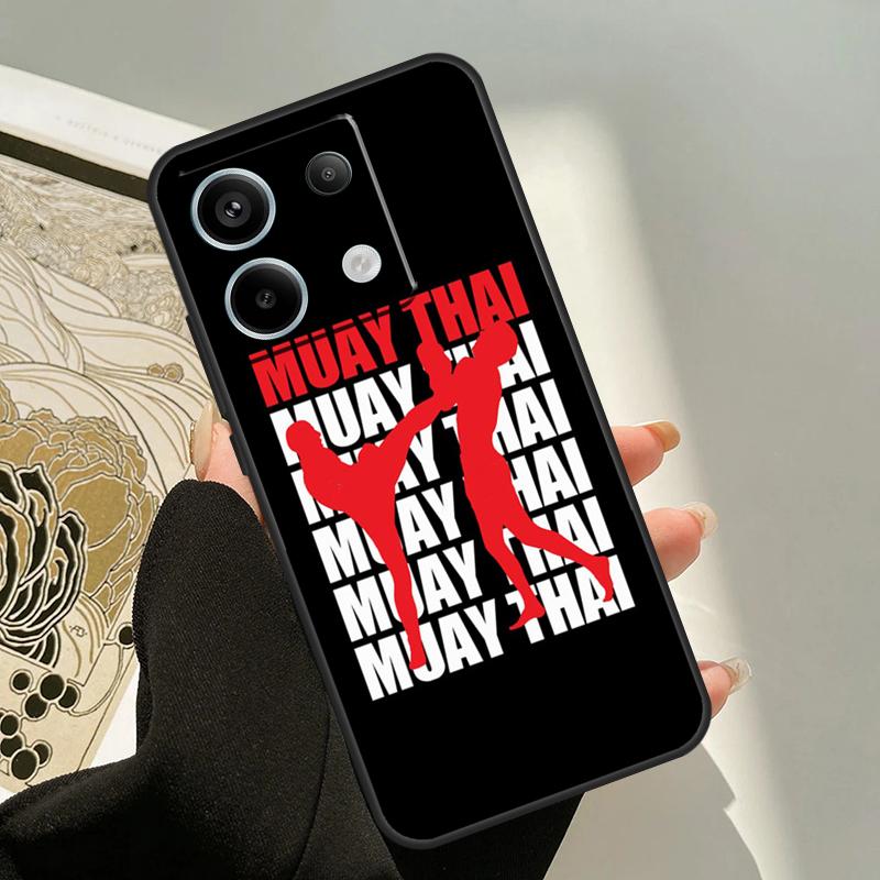 Muay Thai Tahiland Martial Art Case For Xiaomi Redmi Note 13 14 Pro 12 11 9 10 9S 10S 11S 12S Redmi 13C 10C 12C 14C Cover