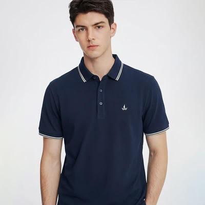 Men's Breathable Short Sleeve Polo Shirt