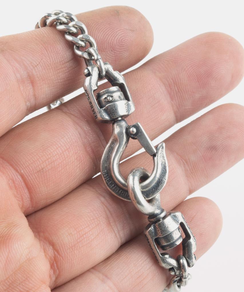 Sheen666 Industrial Series Sts012 570 Link Silver Bracelet