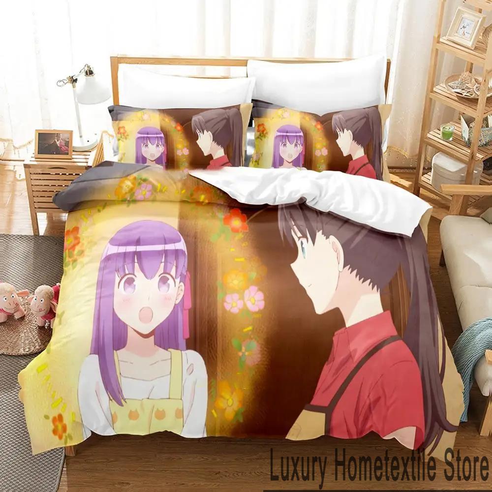 New Anime Today's Menu for the Emiya Family Bedding Set,Duvet Cover Bed Set Quilt Cover,King Queen Twin Size Boys Girls Adults
