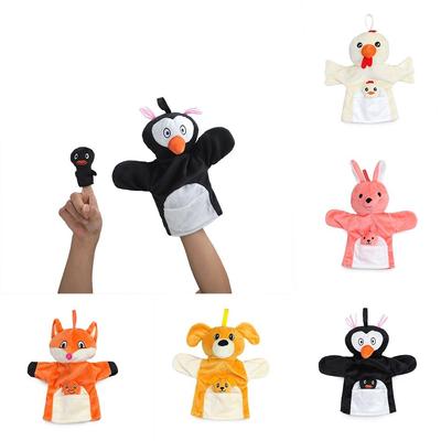 Baby Hand Puppet Finger Set Baby Comfort Towel Hand Puppet Toy Parent-child Interactive Hand Puppet Interactive Plush Toy