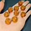 Olive and Peach Pit Carving Accessories: Handmade DIY Jewelry Beads & Cultural Play Crafts