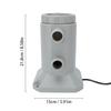530 GPH Above Ground Pool Filter Pump Complete Kit with Hose Long Lasting Sealed Resilience Design for Small To Medium
